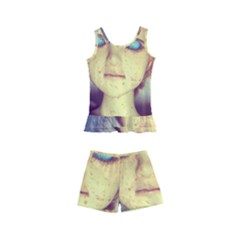 Freckley Boy Kid s Boyleg Swimsuit by snowwhitegirl