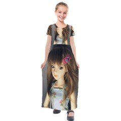 Mary Kids  Short Sleeve Maxi Dress by snowwhitegirl