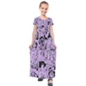 Lilac Yearbook 1 Kids  Short Sleeve Maxi Dress View1