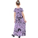 Lilac Yearbook 1 Kids  Short Sleeve Maxi Dress View2