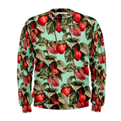 Fruit Branches Green Men s Sweatshirt by snowwhitegirl