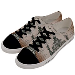 Building News Men s Low Top Canvas Sneakers by vintage2030