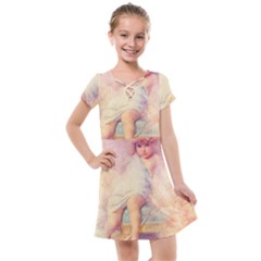 Baby In Clouds Kids  Cross Web Dress by vintage2030