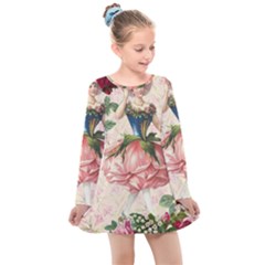 Flower Girl Kids  Long Sleeve Dress by vintage2030