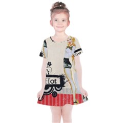 Retro 1112777 960 720 Kids  Simple Cotton Dress by vintage2030