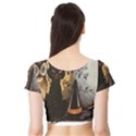 Owls 1461952 1920 Short Sleeve Crop Top View2