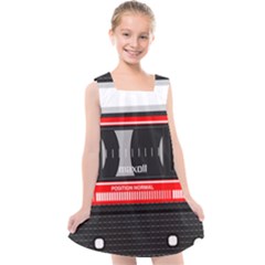 Compact Cassette Kids  Cross Back Dress by vintage2030