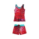 Red Strawberries Kid s Boyleg Swimsuit View2