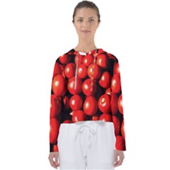 Pile Of Red Tomatoes Women s Slouchy Sweat by FunnyCow