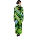 Pile Of Green Cucumbers Turtleneck Maxi Dress View2