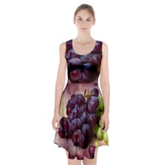 Red And Green Grapes Racerback Midi Dress by FunnyCow