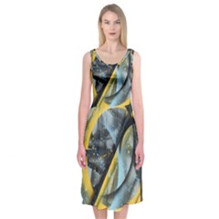 Foresight Midi Sleeveless Dress by WILLBIRDWELL