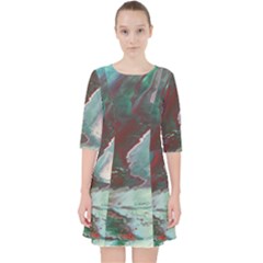 Dreams In Color Pocket Dress by WILLBIRDWELL