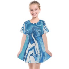 Tsunami Kids  Smock Dress by WILLBIRDWELL