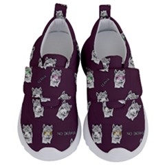 Llama Pattern Velcro Strap Shoes by Valentinaart