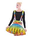 African American Women Suspender Skater Skirt View1