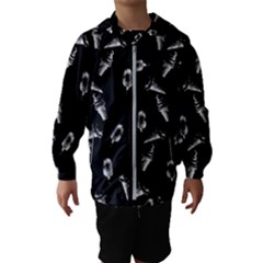 Ice Cream Pattern Hooded Windbreaker (kids) by Valentinaart