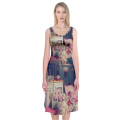 Caravan Midi Sleeveless Dress by snowwhitegirl