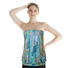 Mystic Mermaid Strapless Top by chellerayartisans