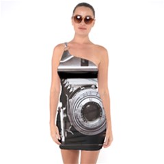 Vintage Camera One Soulder Bodycon Dress by snowwhitegirl