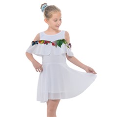 Flower 1770191 1920 Kids  Shoulder Cutout Chiffon Dress by vintage2030