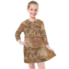 Background 1660940 1920 Kids  Quarter Sleeve Shirt Dress by vintage2030