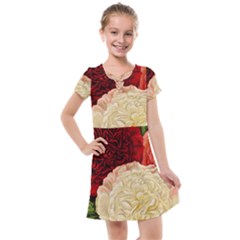 Flowers 1776584 1920 Kids  Cross Web Dress by vintage2030