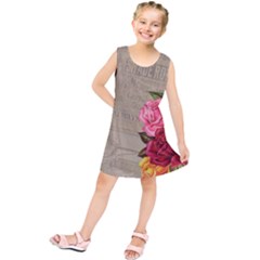 Flower 1646069 1920 Kids  Tunic Dress by vintage2030