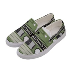 Cassette 40267 1280 Women s Canvas Slip Ons by vintage2030