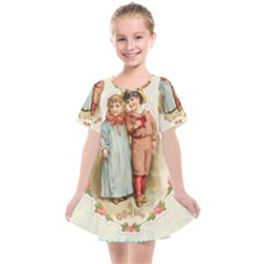 Kids Heart Kids  Smock Dress by vintage2030