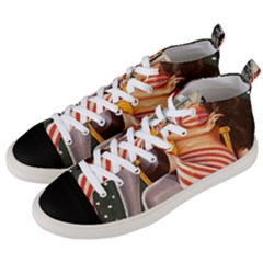 Retro 1410650 1920 Men s Mid-top Canvas Sneakers by vintage2030