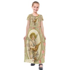 Valentine 1171161 1280 Kids  Short Sleeve Maxi Dress by vintage2030