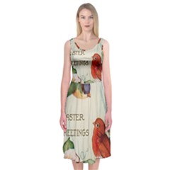 Easter 1225824 1280 Midi Sleeveless Dress by vintage2030