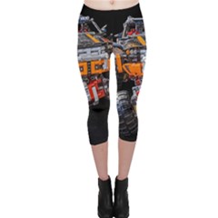 Monster Truck Lego Technic Technic Capri Leggings  by Sapixe