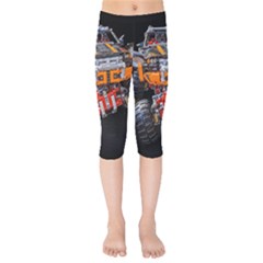 Monster Truck Lego Technic Technic Kids  Capri Leggings  by Sapixe