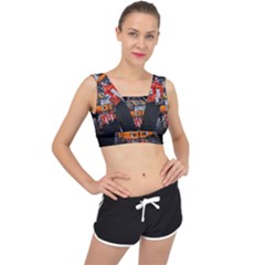 Monster Truck Lego Technic Technic V-back Sports Bra by Sapixe