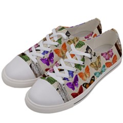 Butterfly 1126264 1920 Women s Low Top Canvas Sneakers by vintage2030