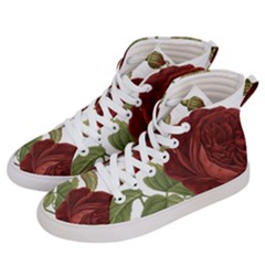 Rose 1077964 1280 Women s Hi-top Skate Sneakers by vintage2030