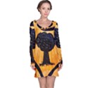 Ceramic Tree Smudge Long Sleeve Nightdress View1