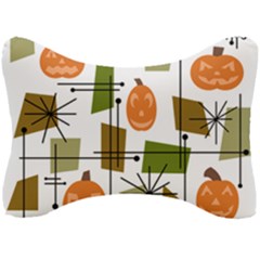 Halloween Mid Century Modern Seat Head Rest Cushion by KayCordingly