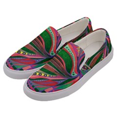 Delight  Men s Canvas Slip Ons by nicholakarma