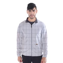 Pie Cooling On The Window Pane Pattern Windbreaker (men) by emilyzragz