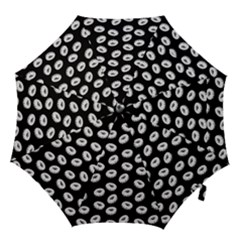 Donuts Pattern Hook Handle Umbrellas (medium) by Valentinaart