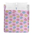 Donuts pattern Duvet Cover Double Side (Full/ Double Size) View2