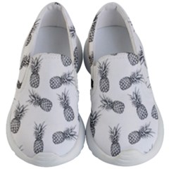 Pineapple Pattern Kid s Lightweight Slip Ons by Valentinaart