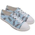 Pineapple pattern Women s Low Top Canvas Sneakers View3