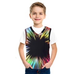 Color Background Structure Lines Kids  Sportswear by Simbadda