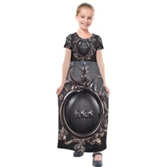 Jesus Kids  Short Sleeve Maxi Dress by NSGLOBALDESIGNS2