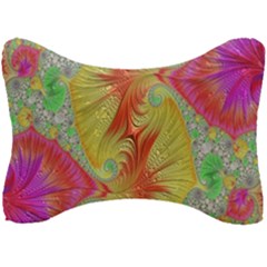 Fractal Artwork Fractal Artwork Seat Head Rest Cushion by Simbadda