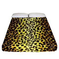 Leopard 1 Leopard A Fitted Sheet (queen Size) by dressshop